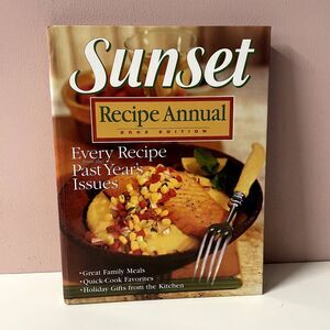 Sunset Recipe Annual 2002 Edition Hardcover Book GUC